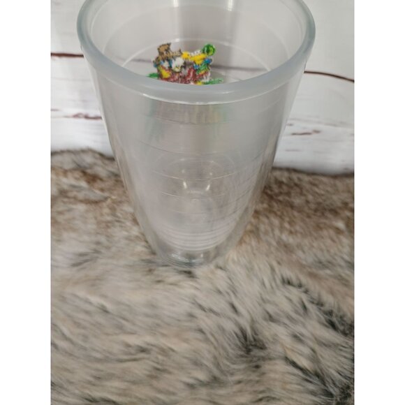 "Its 5 OClock Somewhere" Clear Tervis 16 Oz Insulated Tumbler With Embroidered D - Picture 3 of 6